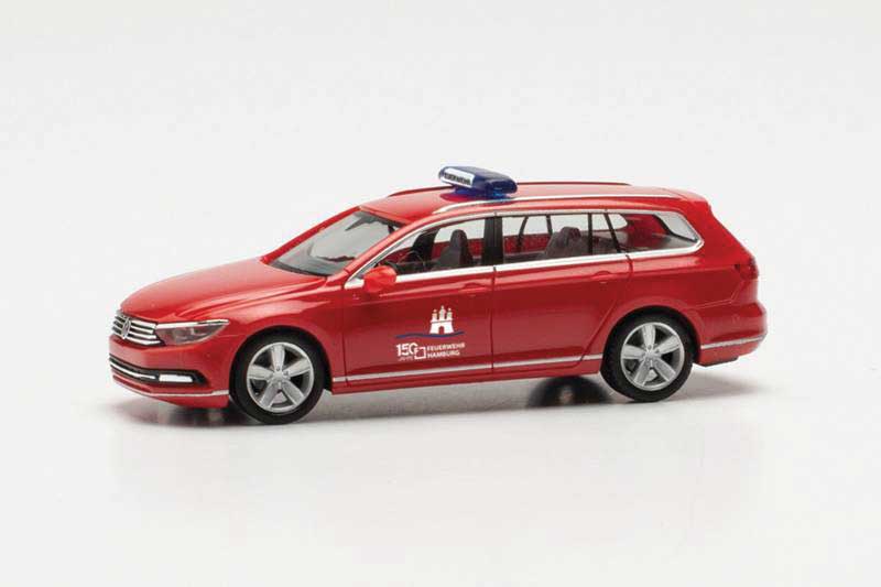 Volkswagen Passat Station Wagon - Assembled -- Fire Department (red, German Lettering)
