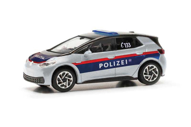 Volkswagen ID 3 Station Wagon - Assembled -- Police (silver, blue, red, German Lettering)