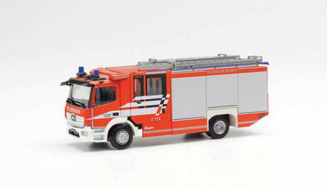 Mercedes-Benz Atego Fire Truck - Assembled -- Fire Department (red, white, German Lettering)