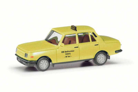 1985 Wartburg 353 4-Door Sedan - Assembled -- Taxi (yellow, black, German Lettering)