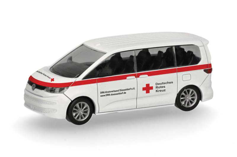 Volkswagen Multivan Passenger Van - Assembled -- German Red Cross (white, red, German Lettering)