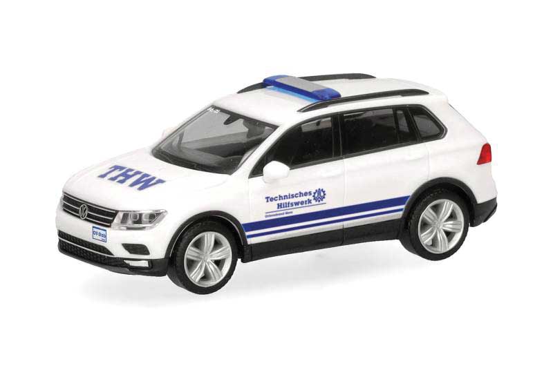 Volkswagen Tiguan SUV - Assembled -- THW (white, blue, German Lettering)