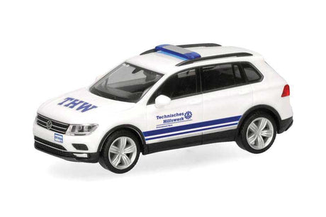 Volkswagen Tiguan SUV - Assembled -- THW (white, blue, German Lettering)