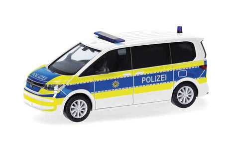 Volkswagen Multivan Passenger Van - Assembled -- German Federal Police (white, blue, yellow, German Lettering)
