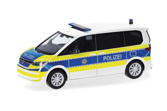 Volkswagen Multivan Passenger Van - Assembled -- German Federal Police (white, blue, yellow, German Lettering)