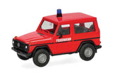 Mercedes-Benz G Class SUV - Assembled -- Fire Department (red, black, German Lettering)-1
