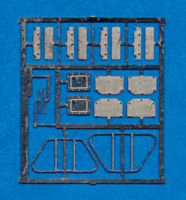 EMD F3 B Unit Shell w/Chicken Wire Screens -- Kit - Undecorated