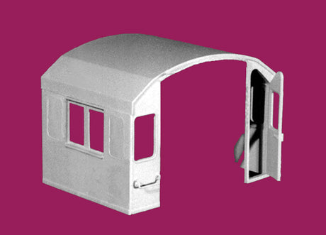 4-Window Cab -- High Hood with Small Windows Plated Over-2
