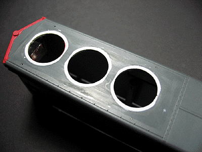 SD45 Radiator Fan Shroud Inserts -- For PROTO 2000; Use w/Cannon Fans Sold Separately