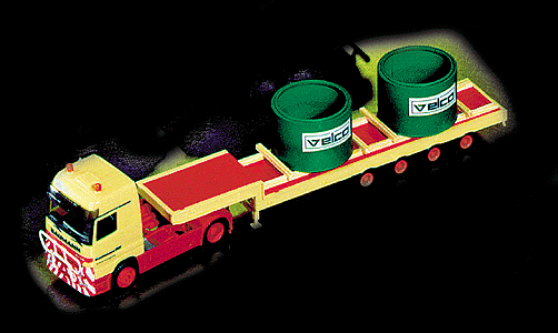Tractor/Trailer Loads -- Silo Components "Velco" 95mm