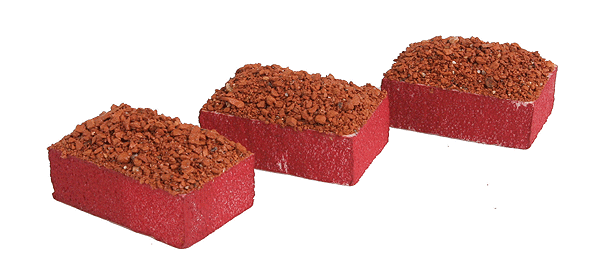 Freight Car Loads -- Broken Bricks For Container Flats, Each Measures 1-13/64" 3cm Long