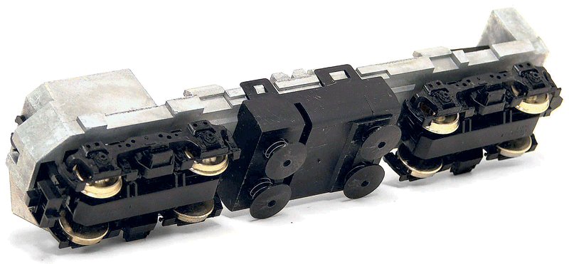 Track Cleaner Locomotive; Chassis Only (No Shell) -- Stewart F3, 7, 9