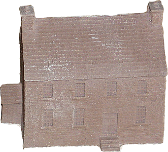 Pennsylvania Stone House (Unpainted Resin Castings)
