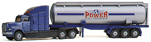 Tractor/Trailer -- Oil Tanker w/40' Oil Tank