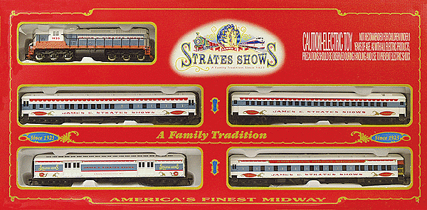 Strates Carnival Show Train Set -- With Track & Power Pack