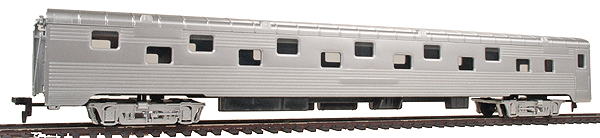 Pullman-Standard Corrugated Side Streamline Sleeper -- Undecorated
