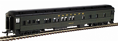 Heavyweight  8-1-2 Sleeper -- Atchison, Topeka & Santa Fe (Pullman Green)