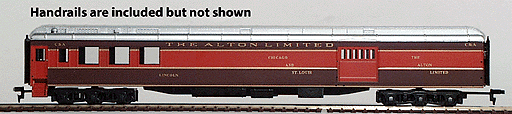 Heavyweight Combine -- Chicago & Alton "The Alton Limited"