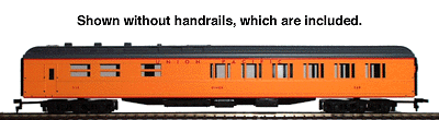 Heavyweight Diner -- Union Pacific (yellow)