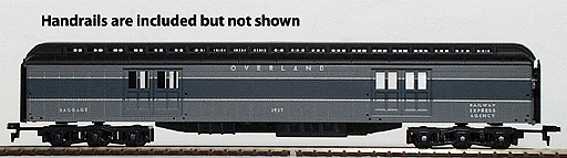 Heavyweight Baggage -- Union Pacific "Overland"