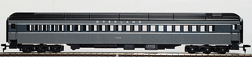 Heavyweight Coach -- Union Pacific "Overland"