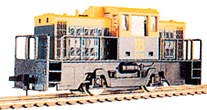 Center Cab Diesel -- ATSF