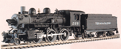 2-6-0 Premier Series Steam 2-6-0 Mogul w/Oil Tender -- Texas & Pacific