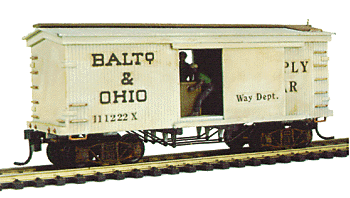 30' Old Time Boxcar -- Baltimore & Ohio