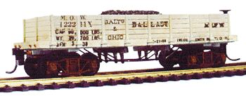 30' Old Time Gondola -- Baltimore & Ohio