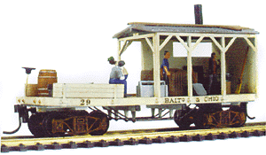 30' Old Time Blacksmith Car -- Baltimore & Ohio