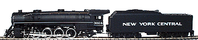 Steam 4-8-2 Mountain Powered -- New York Central