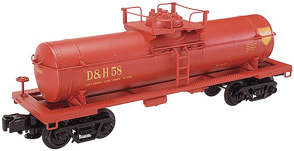Tank Car  3-Rail -- Delaware & Hudson