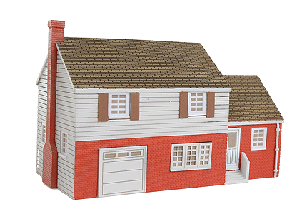 Assembled - Perma-Scene(TM) -- Split-Level House