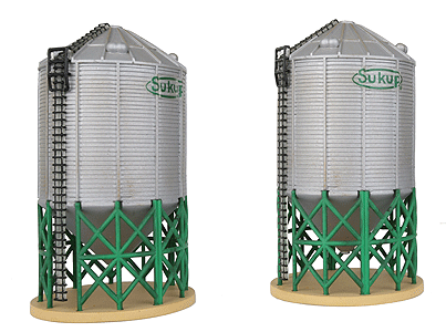 Sukup Grain Tower #3 - Perma-Scene(TM) -- Assembled