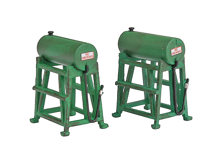 Small Single Fuel Tank - Perma-Scene(TM) -- Assembled pkg(2)