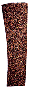 Cork Roadbed Precut Switch Pad pkg(2) -- #4/6 Left Hand