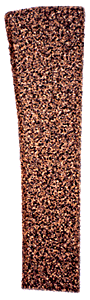 Cork Roadbed Precut Switch Pad pkg(2) -- #8 Left-Hand