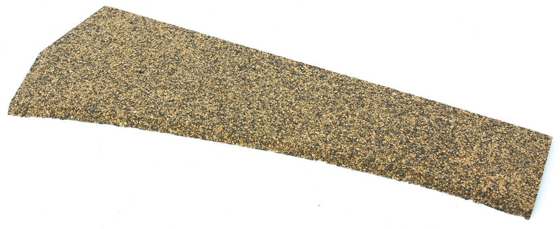 Cork Roadbed Precut Switch Pad -- For Atlas Left Hand Medium Radius Turnout