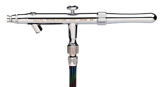 Revolution Airbrushes -- Single Action, Bottle Fed