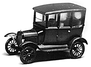 1920 Ford Model T Hardtop Centerdoor Sedan - Kit