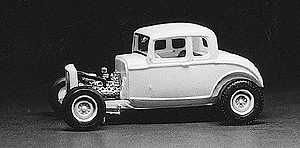 American Automobiles - Hot Rod (Plastic Kit) -- 1950s Hard-Top Coupe