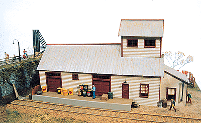 Hubermill Warehouse -- 9-1/4 x 3"  23 x 7.5cm