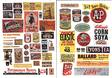 Signs pkg(54) -- Paint & Consumer Signs 1940's-1950's