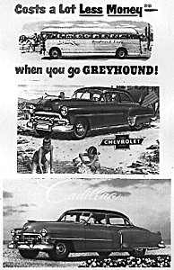 1950s Auto & Transportation Billboards pkg(6) -- Set #2