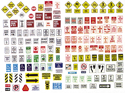 Road Signs -- Uncommon Street & Parking