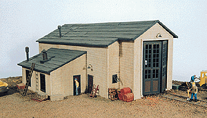 Wabasha Engine House -- 7-5/8 x 6 x 3" 19.1 x 15 x 7.5cm