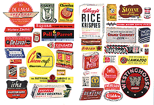 Consumer Product Posters & Signs -- 1940s & 1950s