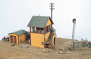 Bagwell Junction Tower -- 2-3/8 x 1-7/8 x 3-3/8"  5.7 x 4.5 x 8.4cm