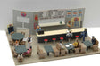 Cafe-Diner Interior Detail Set -- Unpainted Metal Castings