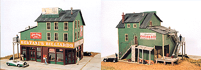 Bertani's Billiards -- Laser-Cut Wood Kit - 7-1/4 x 4-1/4 x 5-1/4"  18.1 x 10.6 x 13.1cm